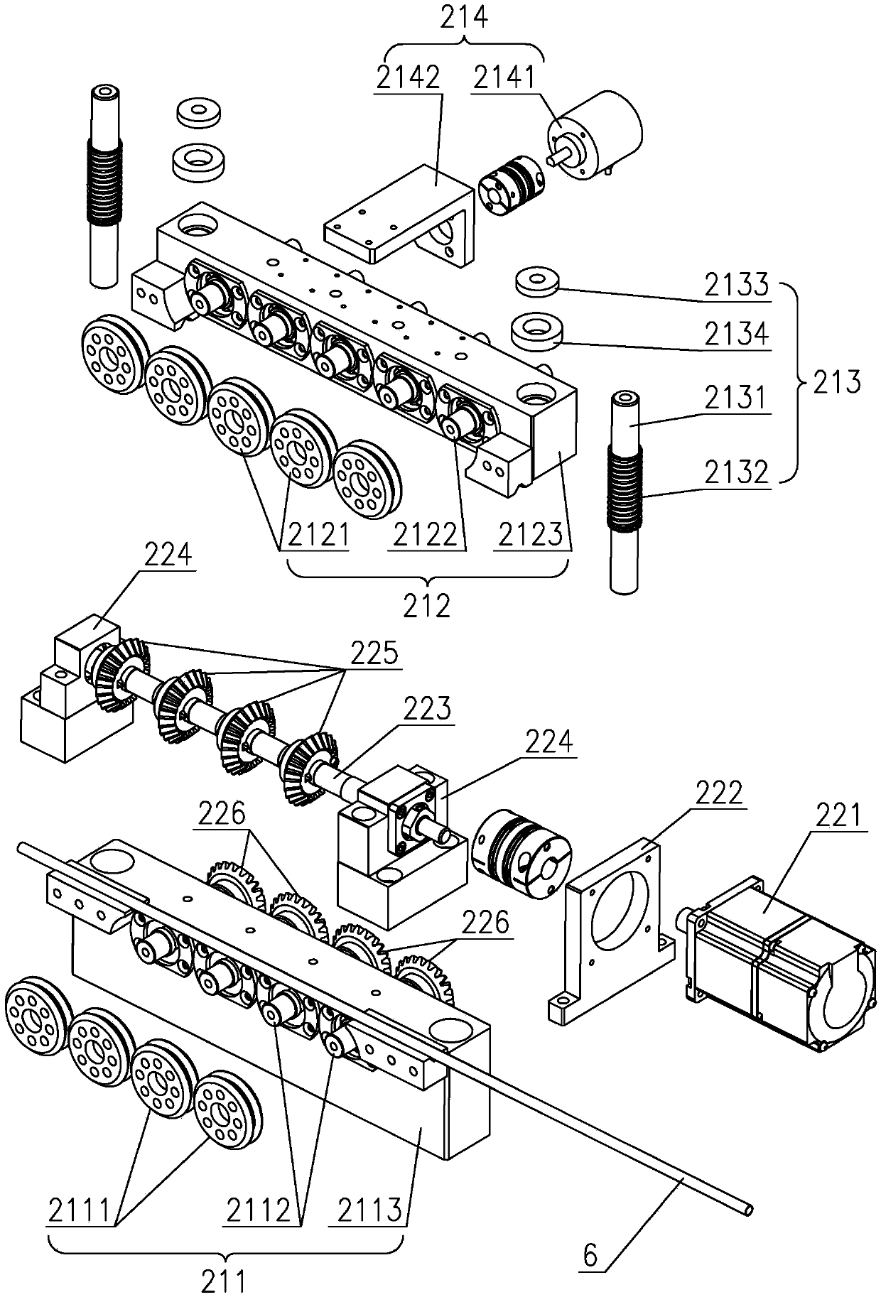 Automatic precision cutting equipment for Teflon pipe