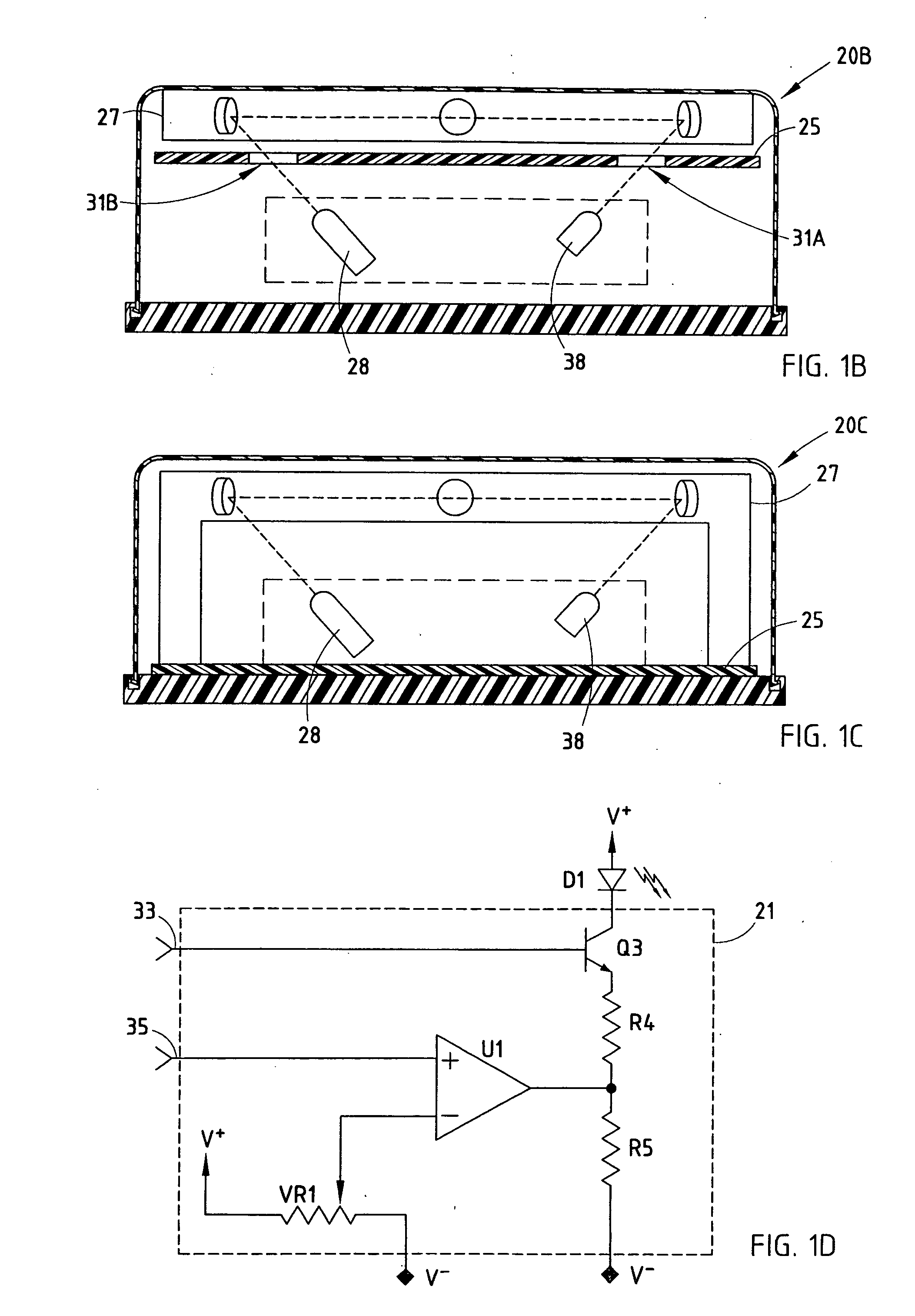 Compact particle sensor