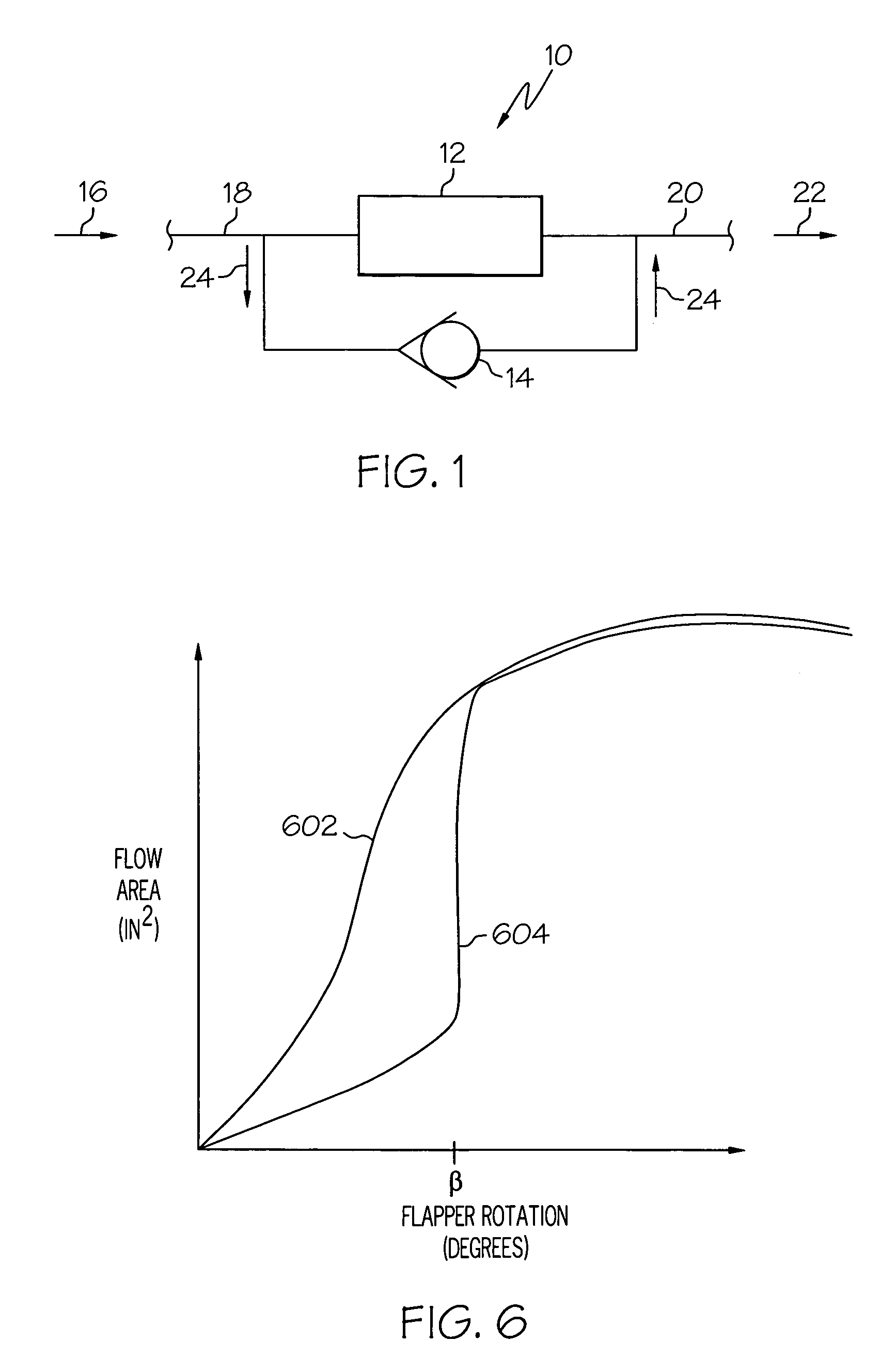 Snap acting split flapper valve