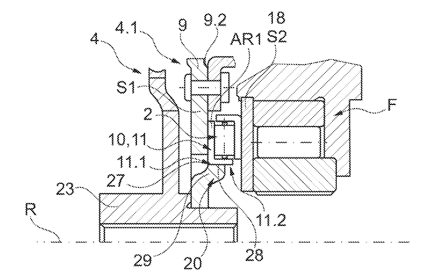 Hydrodynamic torque converter with torsion vibration damper