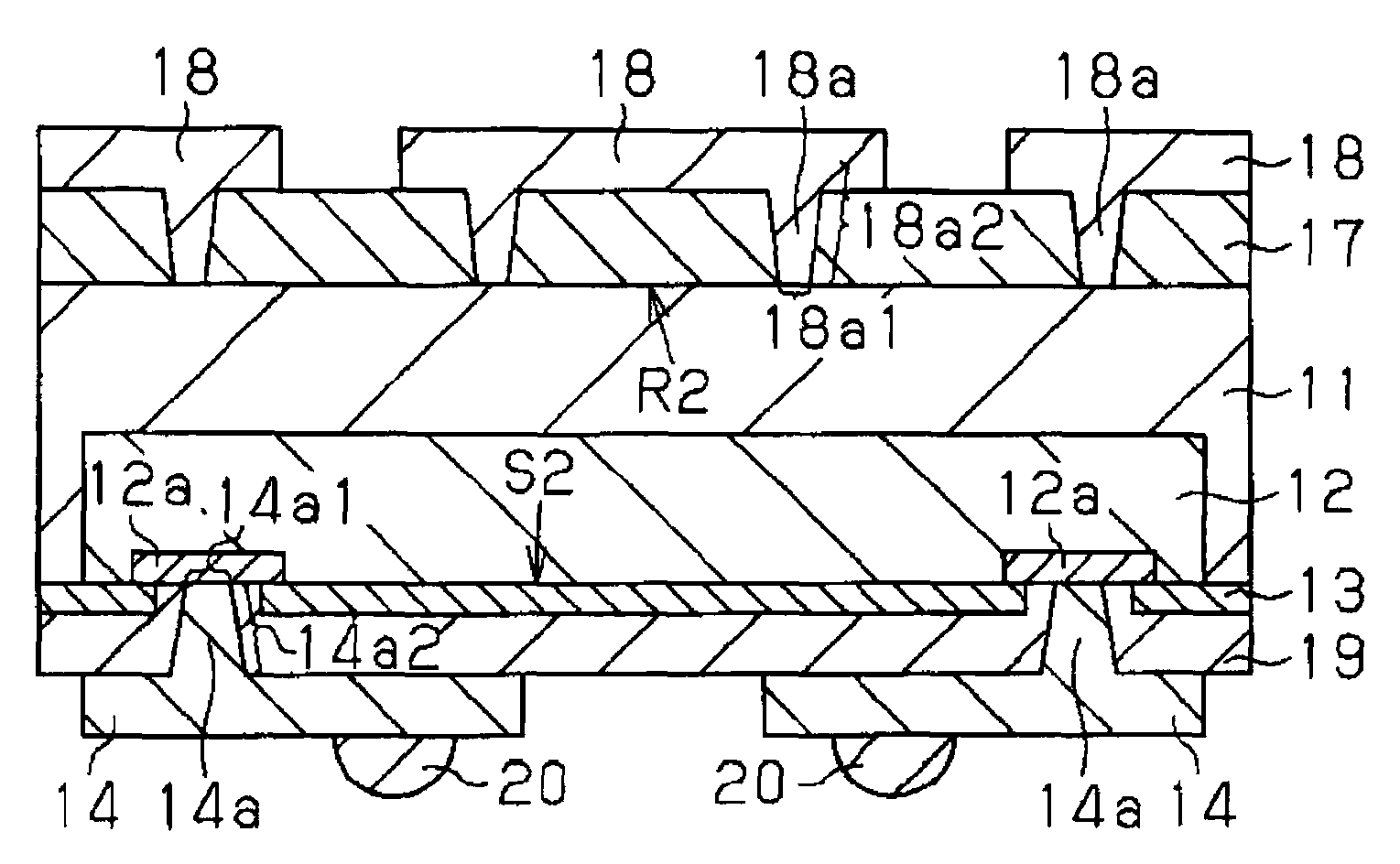 Semiconductor module, portable device and method for manufacturing semiconductor module