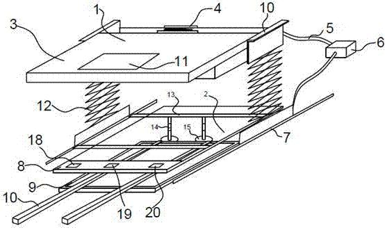 Anti-acid rain intelligent control clothes drying rack