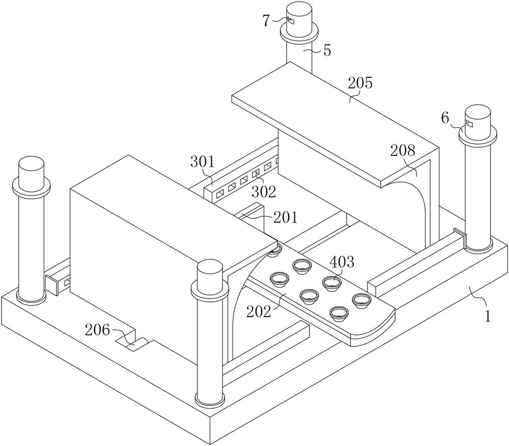 Logistics tray applied to fragile product transportation