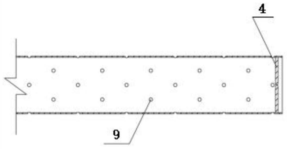 Segmented grouting device with instant grout mixing function and grouting method