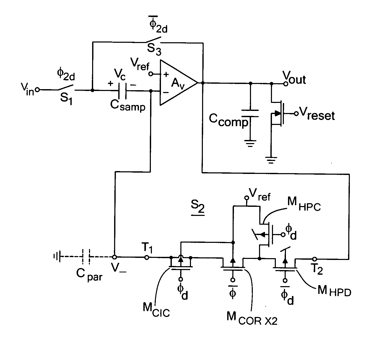 Analog storage cell with low leakage