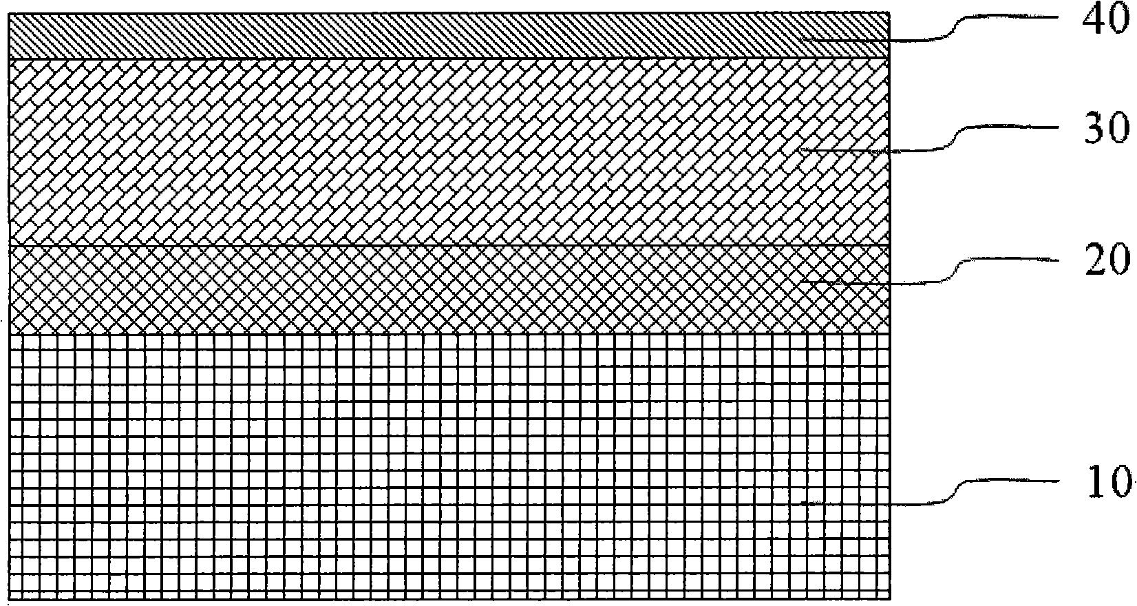 Silicon carbide consubstantial PIN (Personal Identification Number) microstructure material and preparation method thereof