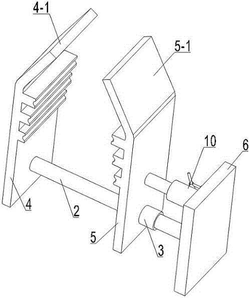 Steel wire rope end ring compressing device