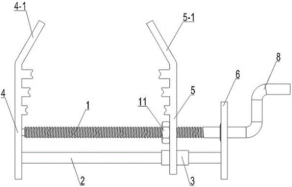 Steel wire rope end ring compressing device