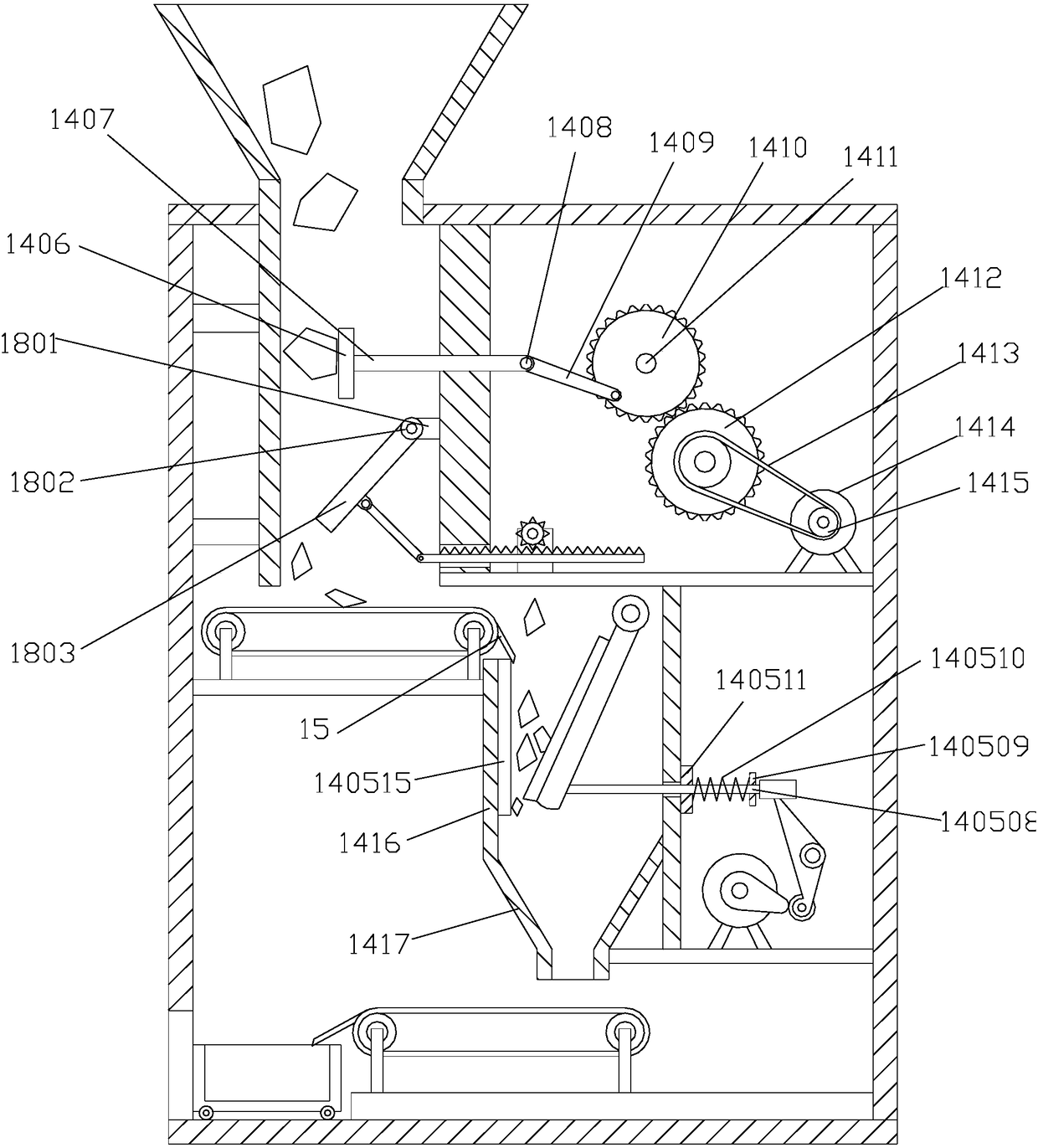 Stone quick crushing equipment for rare earth processing