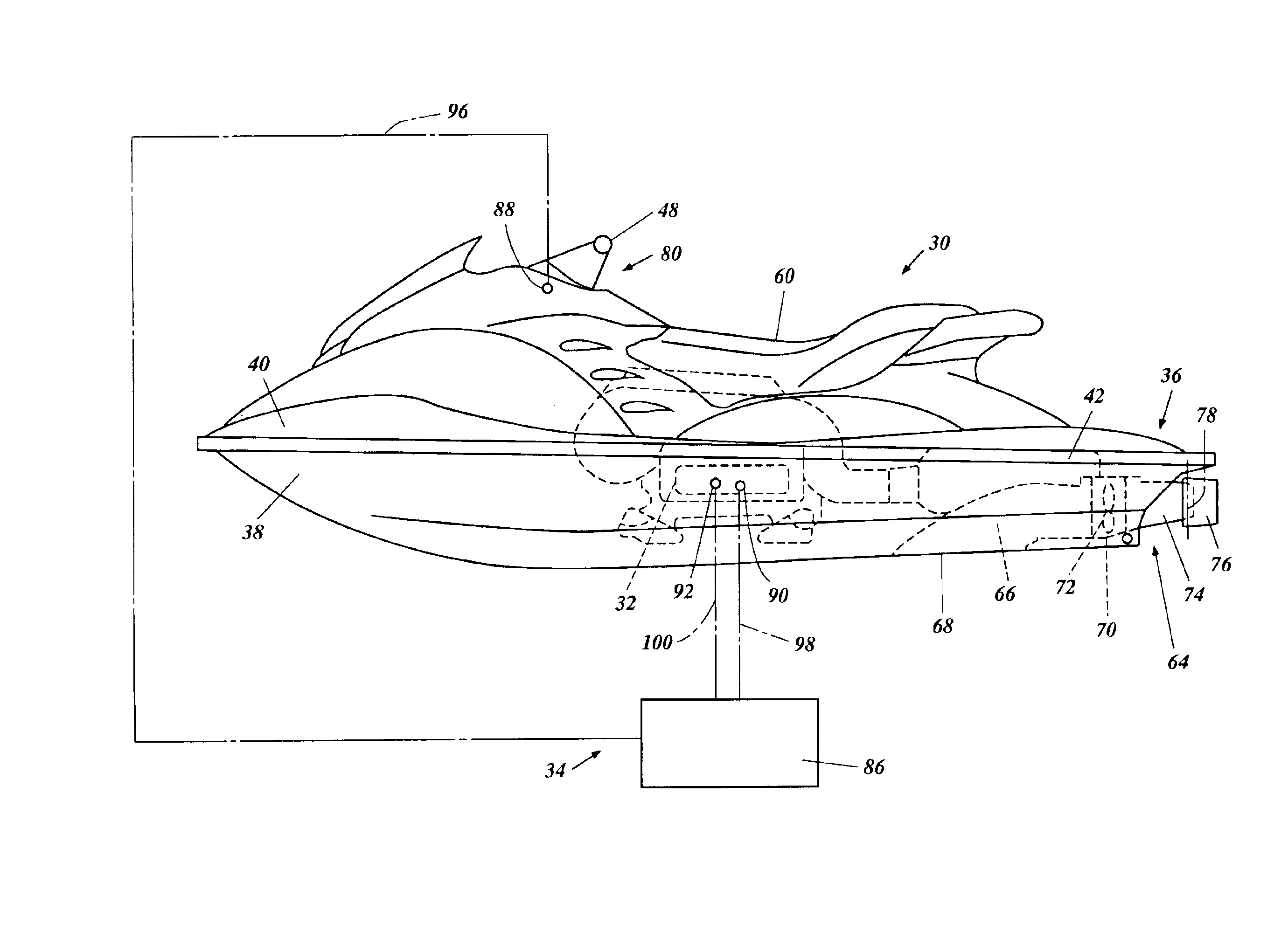 Control for watercraft propulsion system