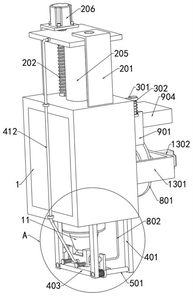 Model injection molding device for manufacturing electronic components