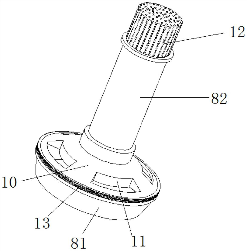 Filtering device capable of quickly treating sewage blockage