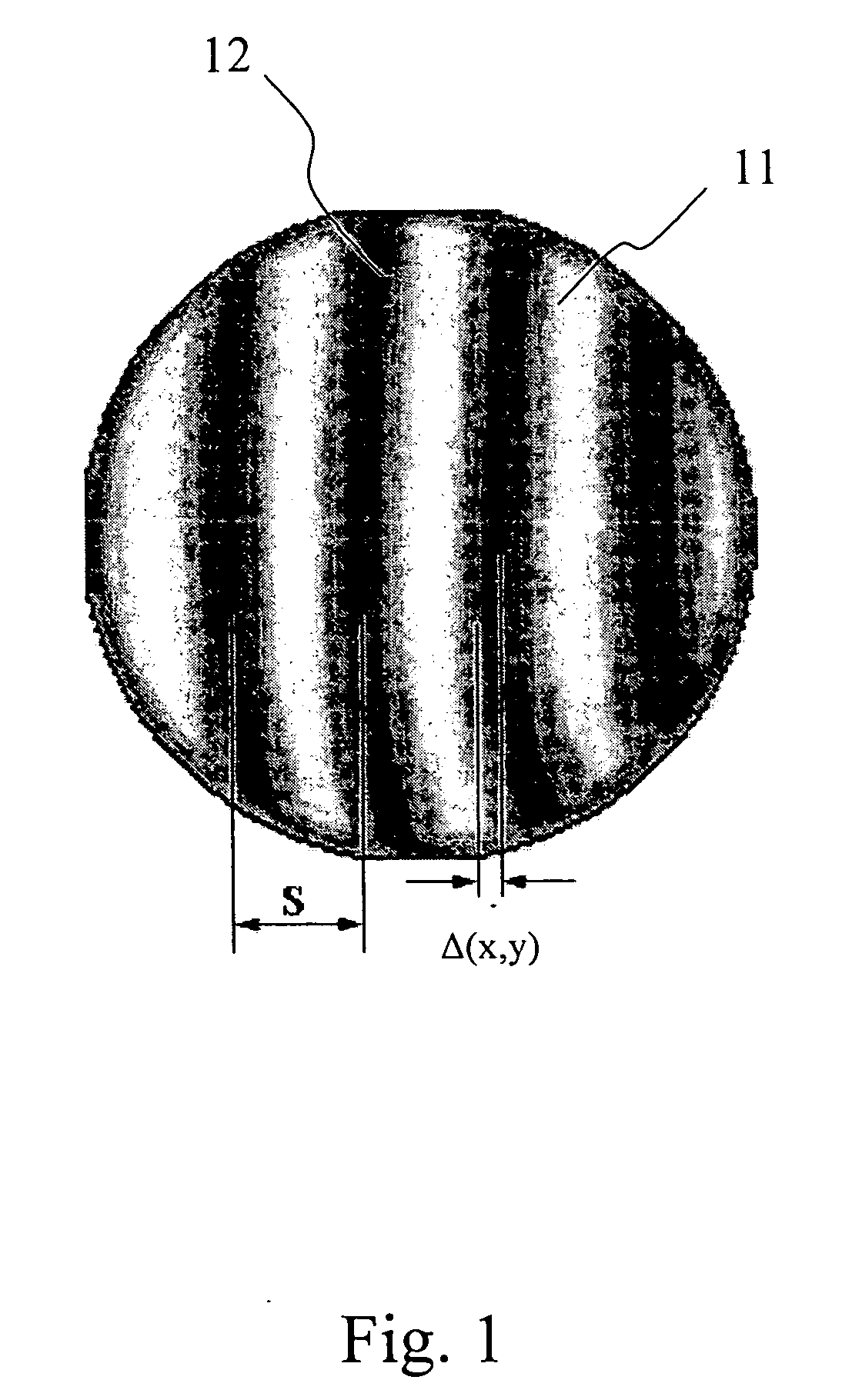 Method for whole field thin film stress evaluation