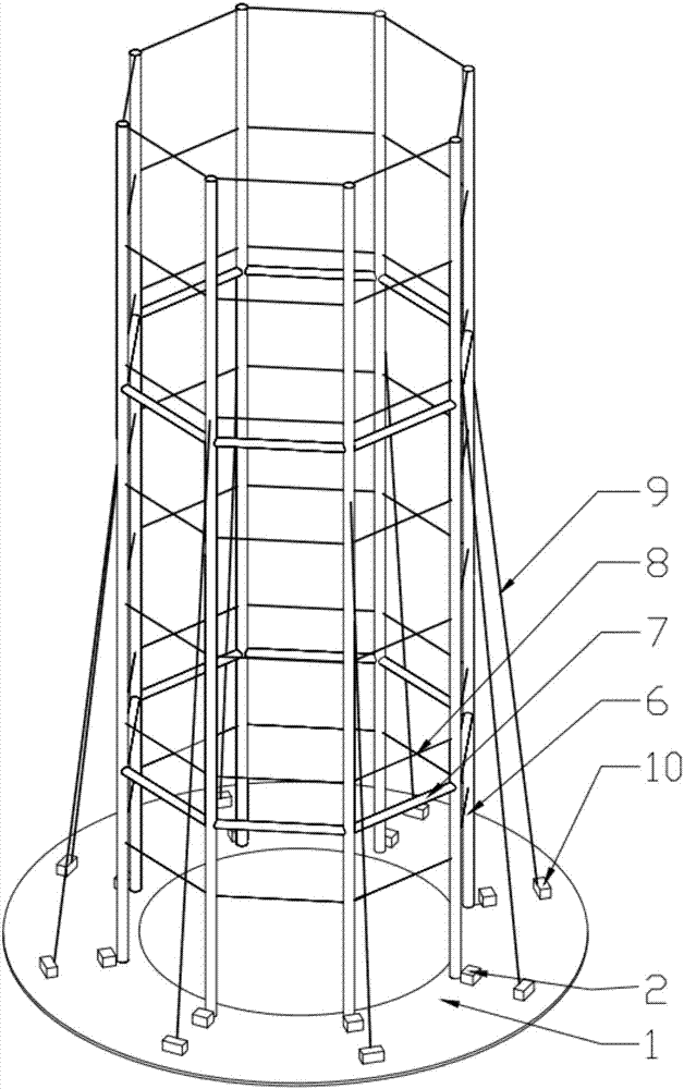 Large-sized air-inflating thin film light-shielding cover structure with expanded space