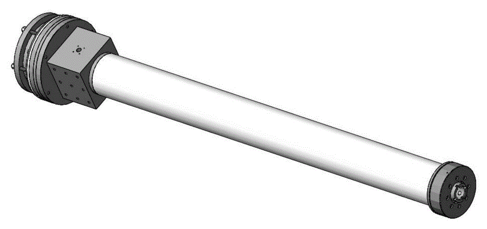 Gravity clamping electricity conducting device for skull furnace