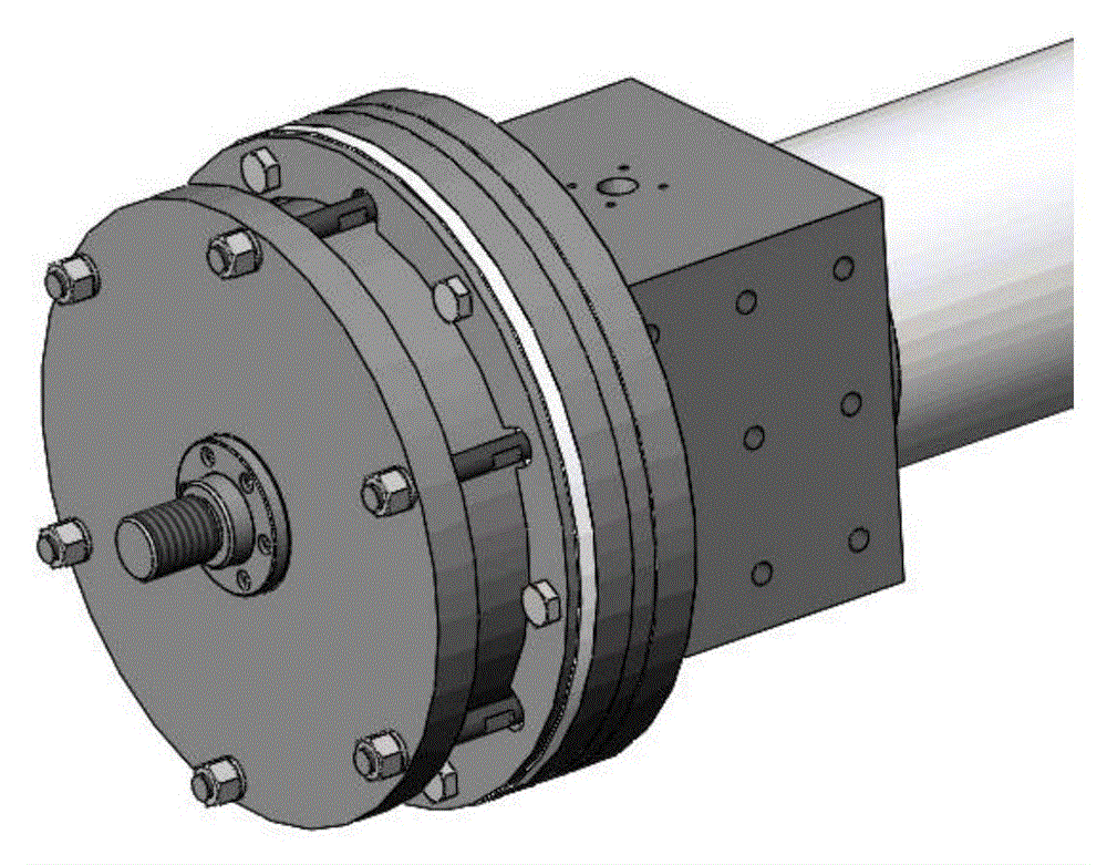 Gravity clamping electricity conducting device for skull furnace