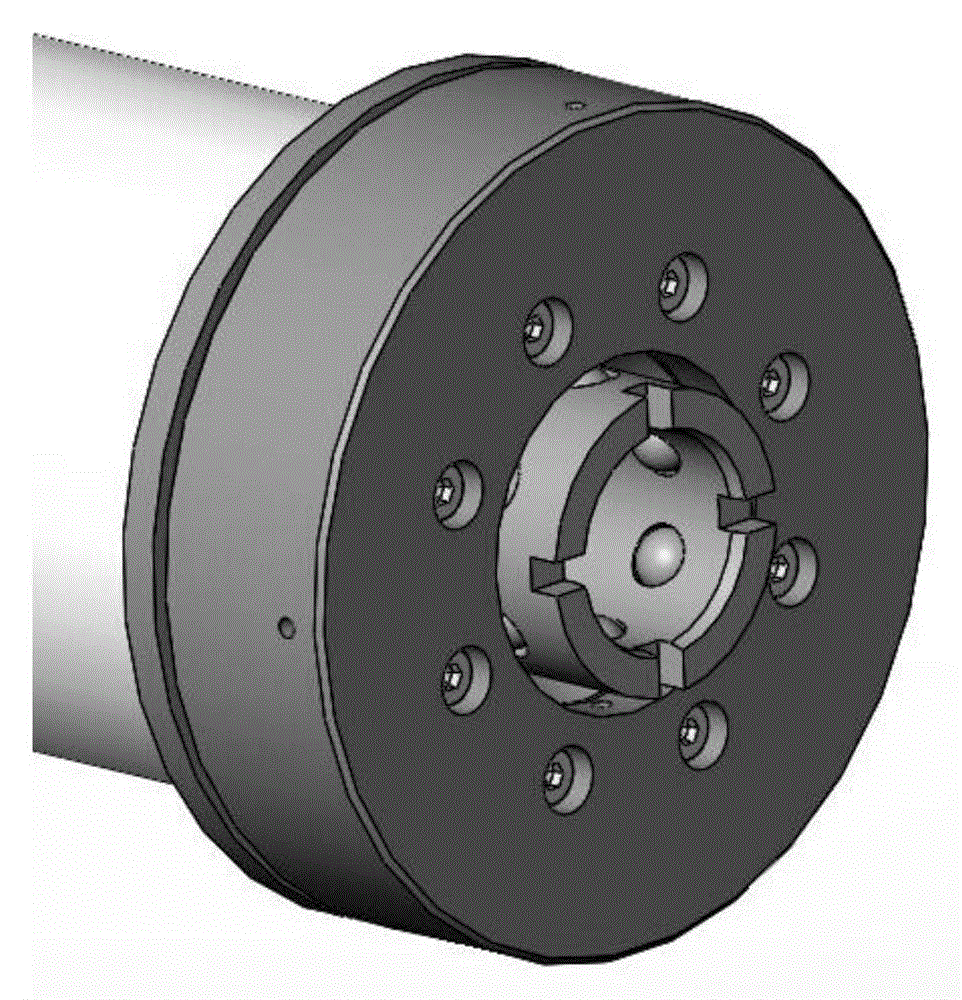 Gravity clamping electricity conducting device for skull furnace