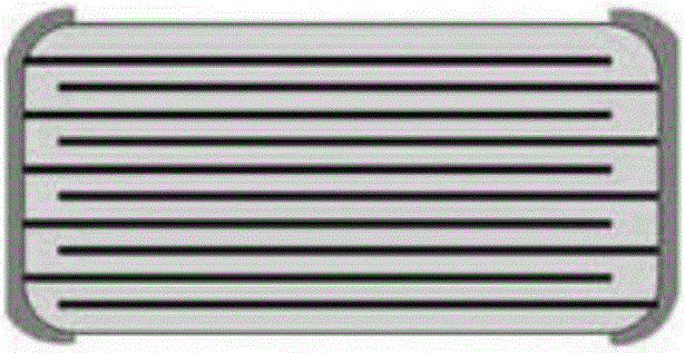 Production method of microchip linear negative temperature coefficient thermistor