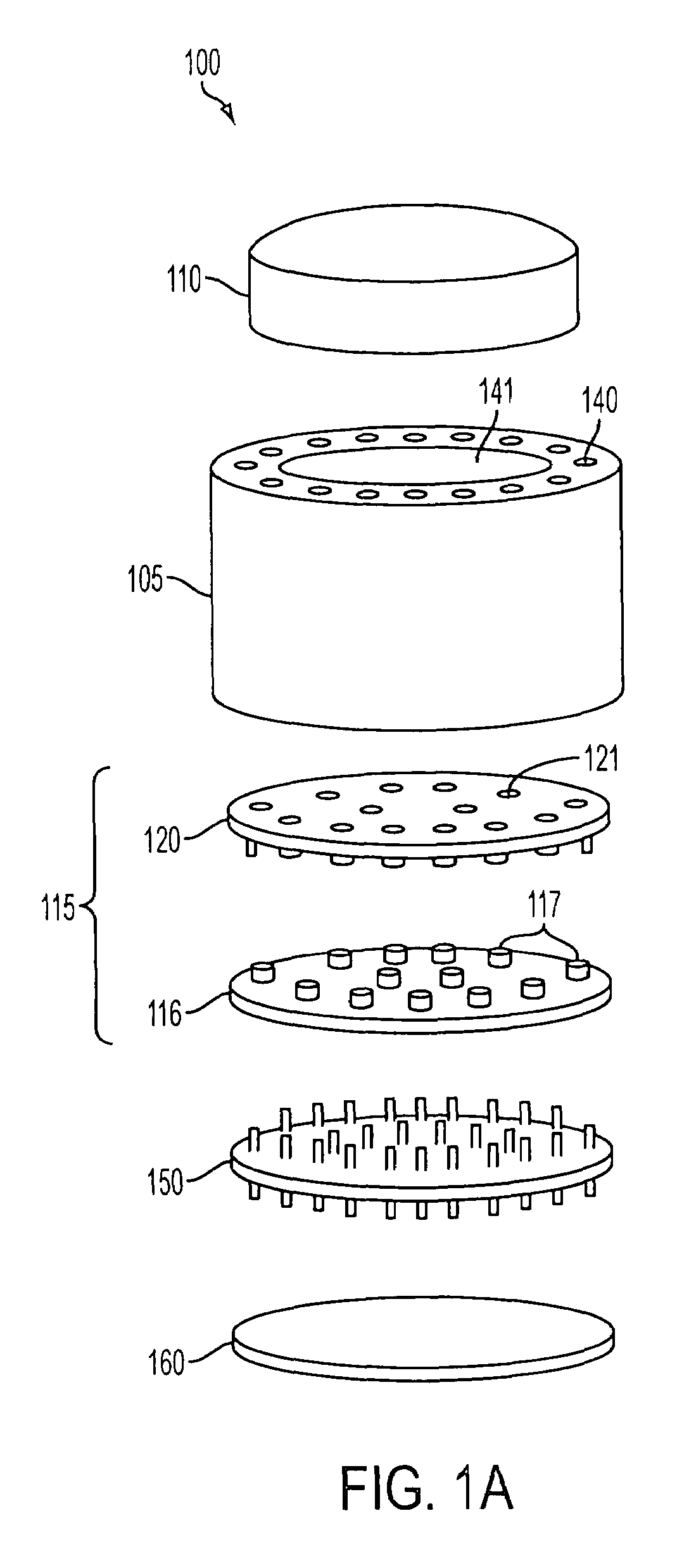 LED light pod with modular optics and heat dissipation structure