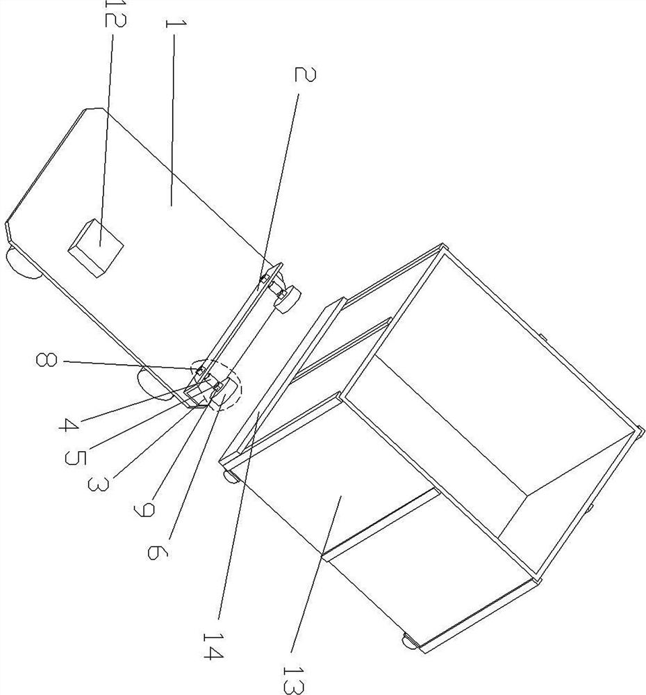 A sucker device for a reusable robot