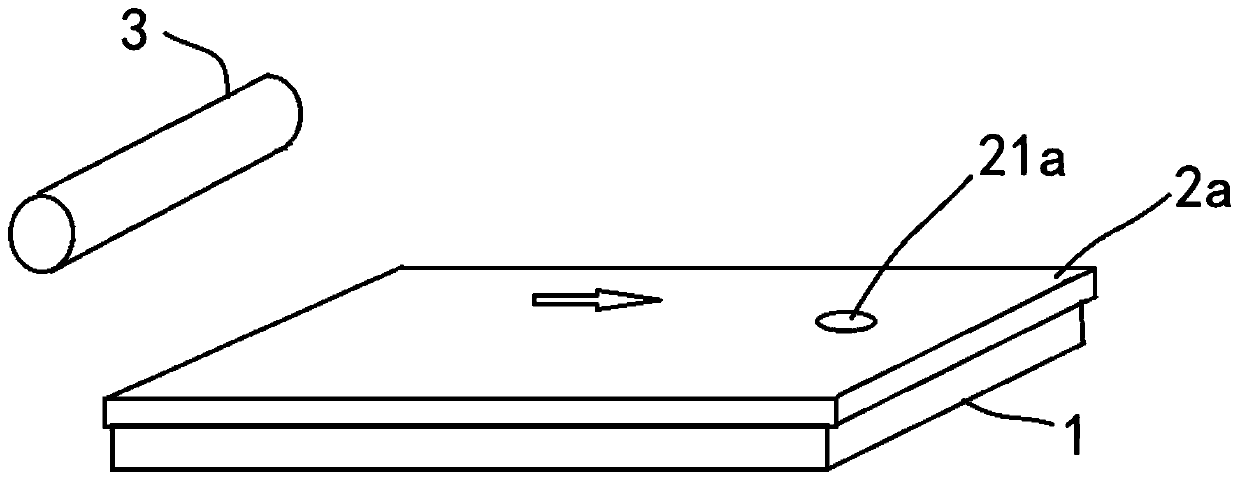 Alignment coating structure and method for substrate