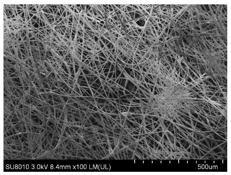 Graphene/polysiloxane spun fiber membrane and preparation method thereof