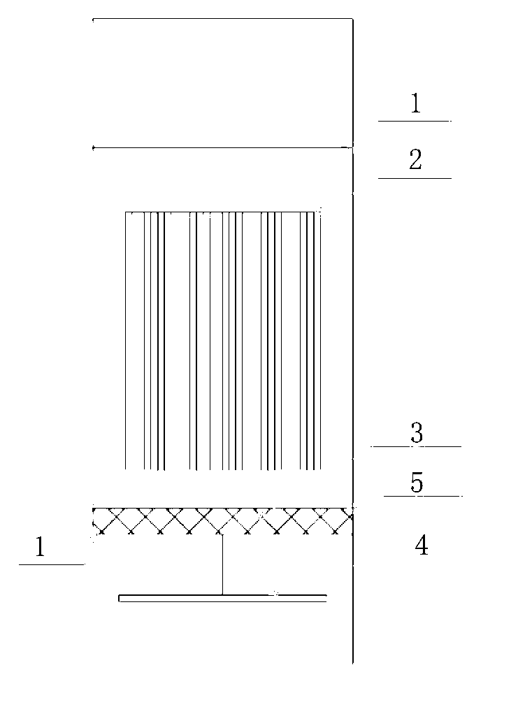 Method for preventing split membrane bio-reactor (MBR) flat membrane pollution