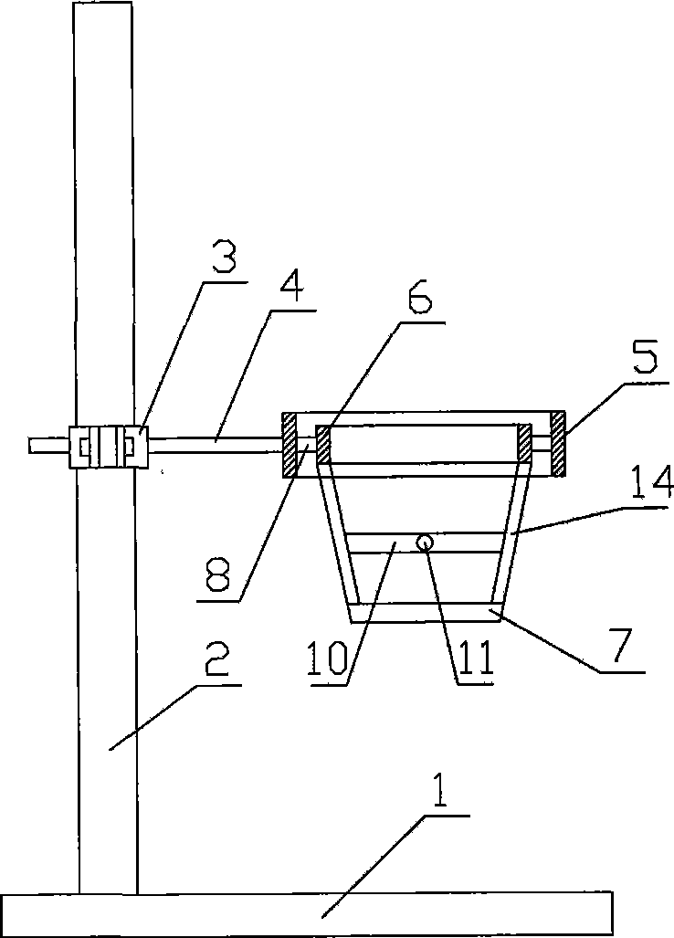 Multifunctional universal safety experiment bracket