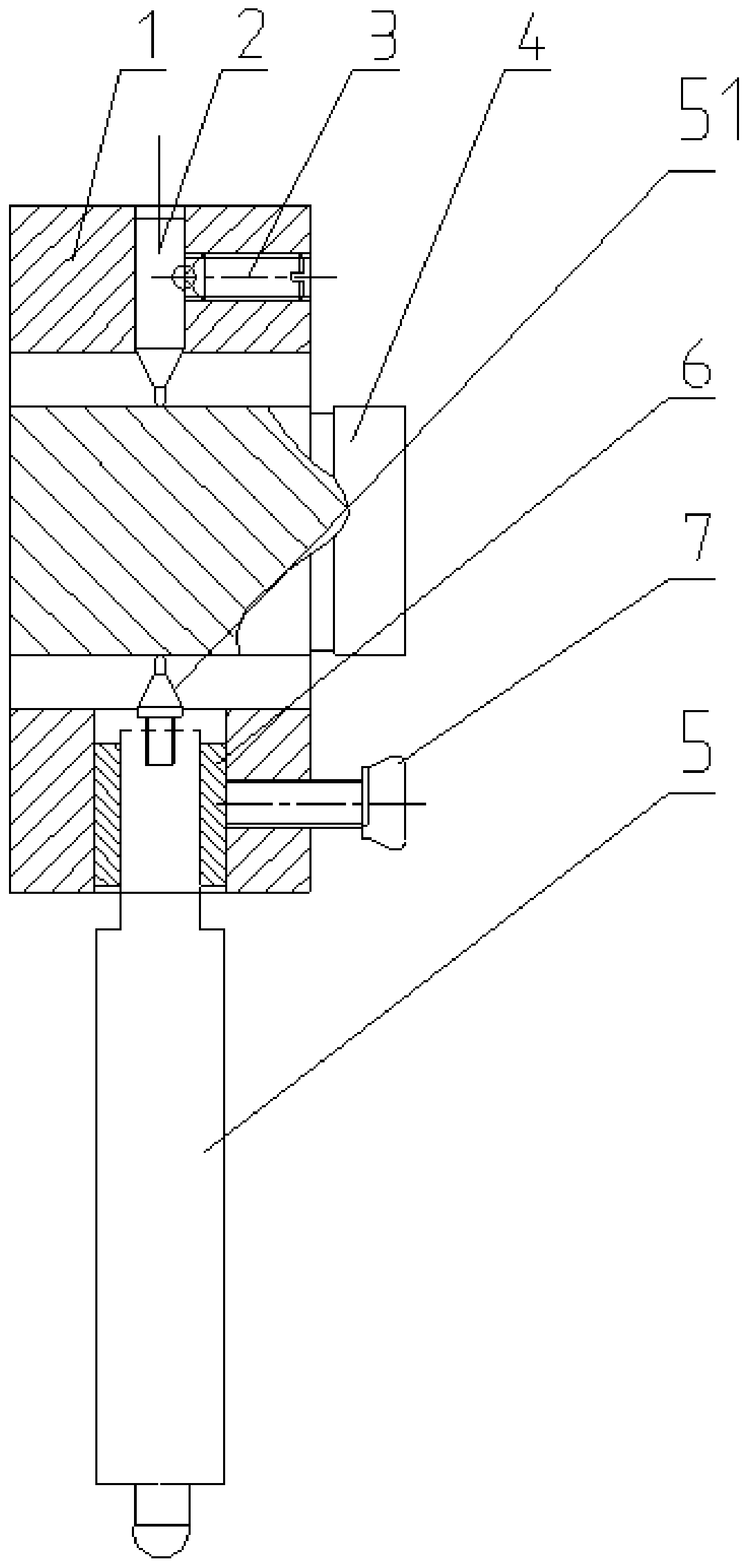 Detection tool and method for detecting tooth root circle diameter of odd gear