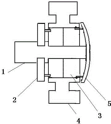 Waterproof wheel of floor washer