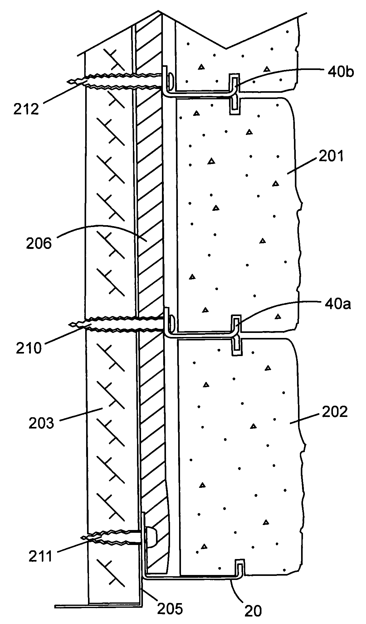 Thin stone or thin brick veneer wall system and clips therefor