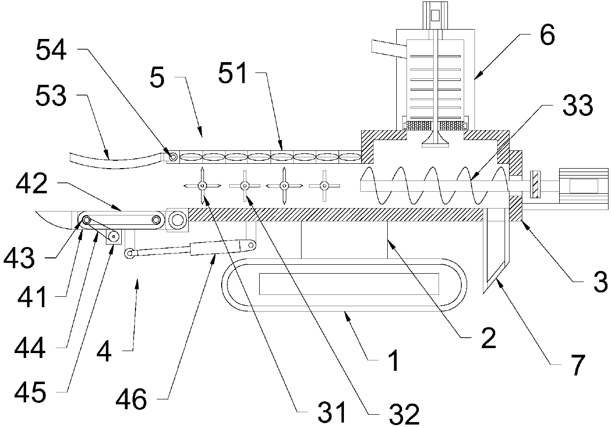 Movable-type soil remediation device