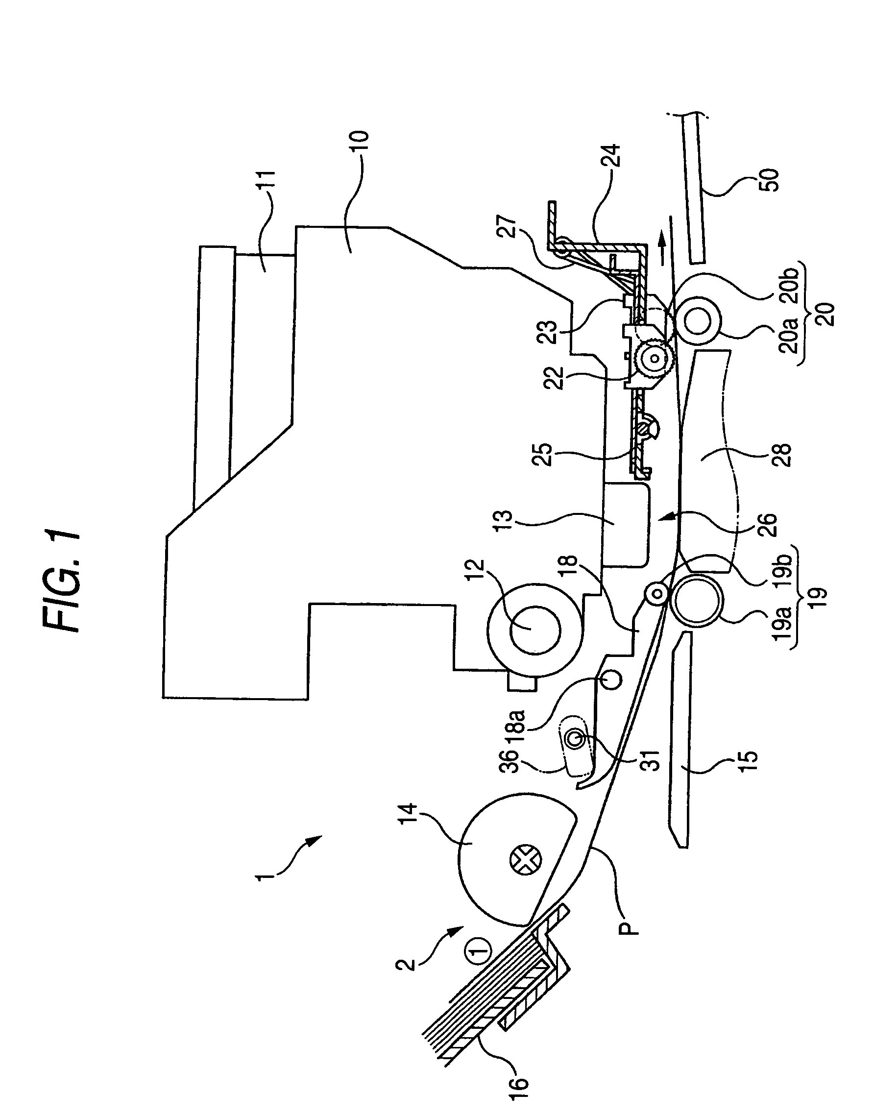 Stable area detection device of platen gap and recording apparatus