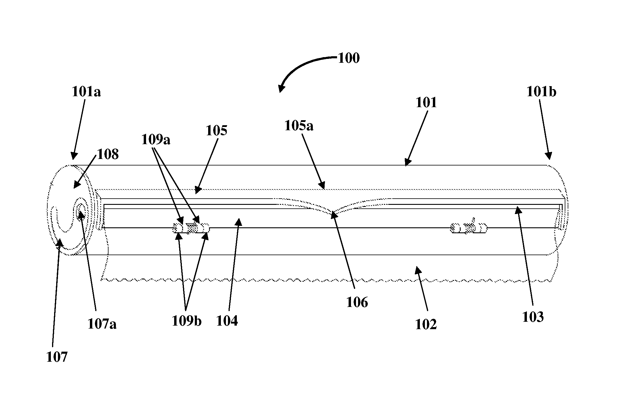 Wrapping film dispenser