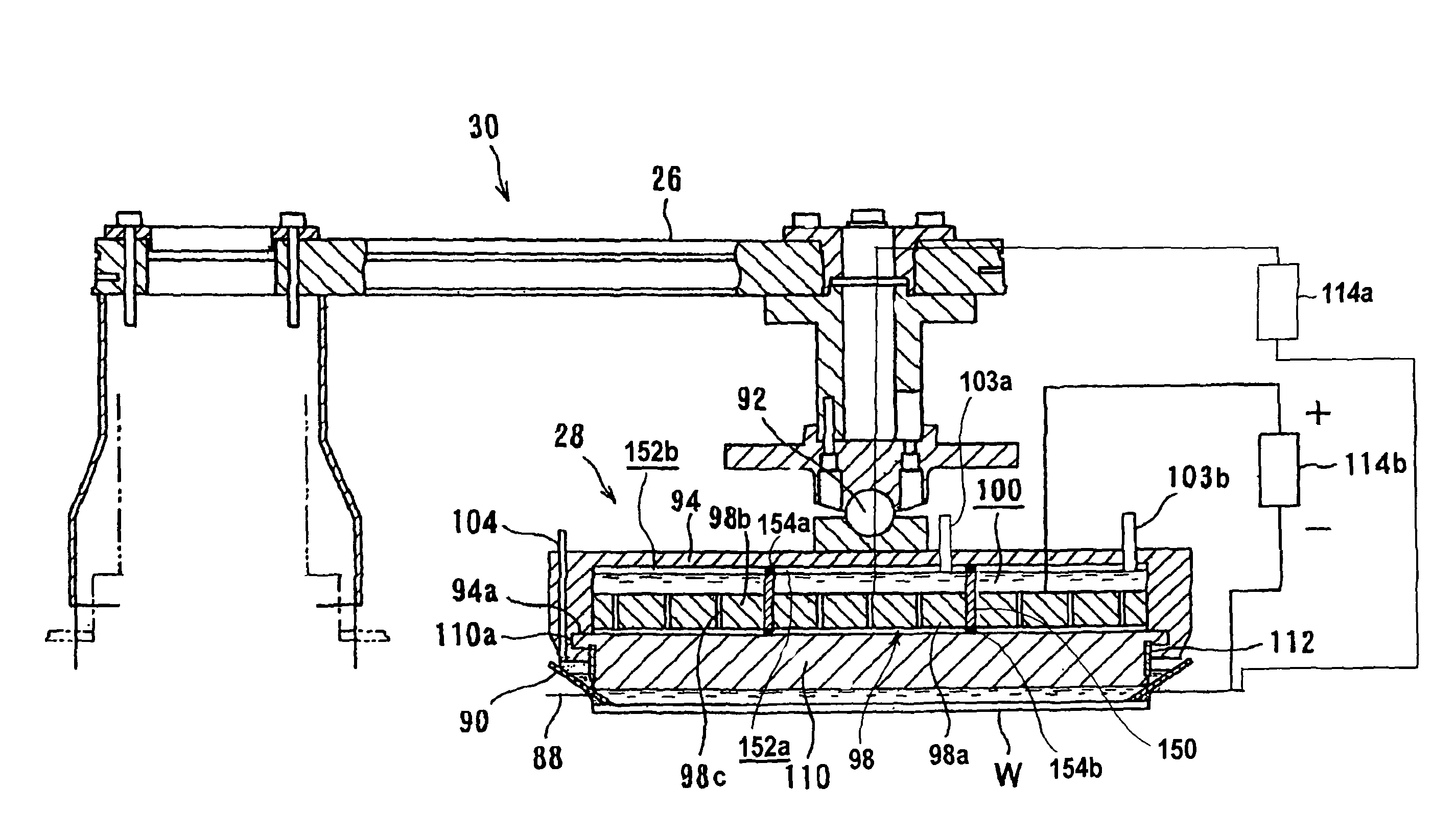 Electroplating apparatus and electroplating method