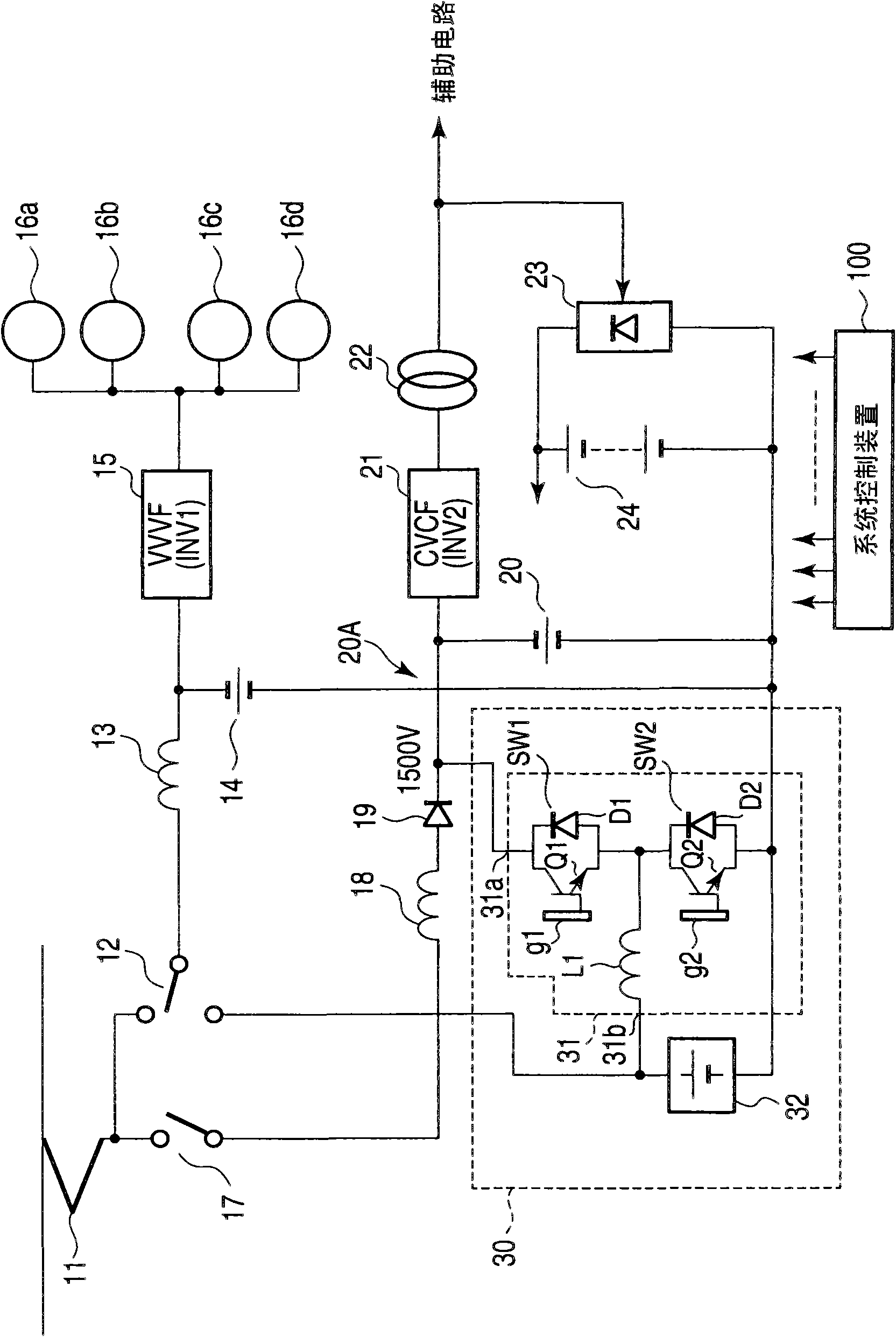 Power storage control apparatus and method of electric vehicle