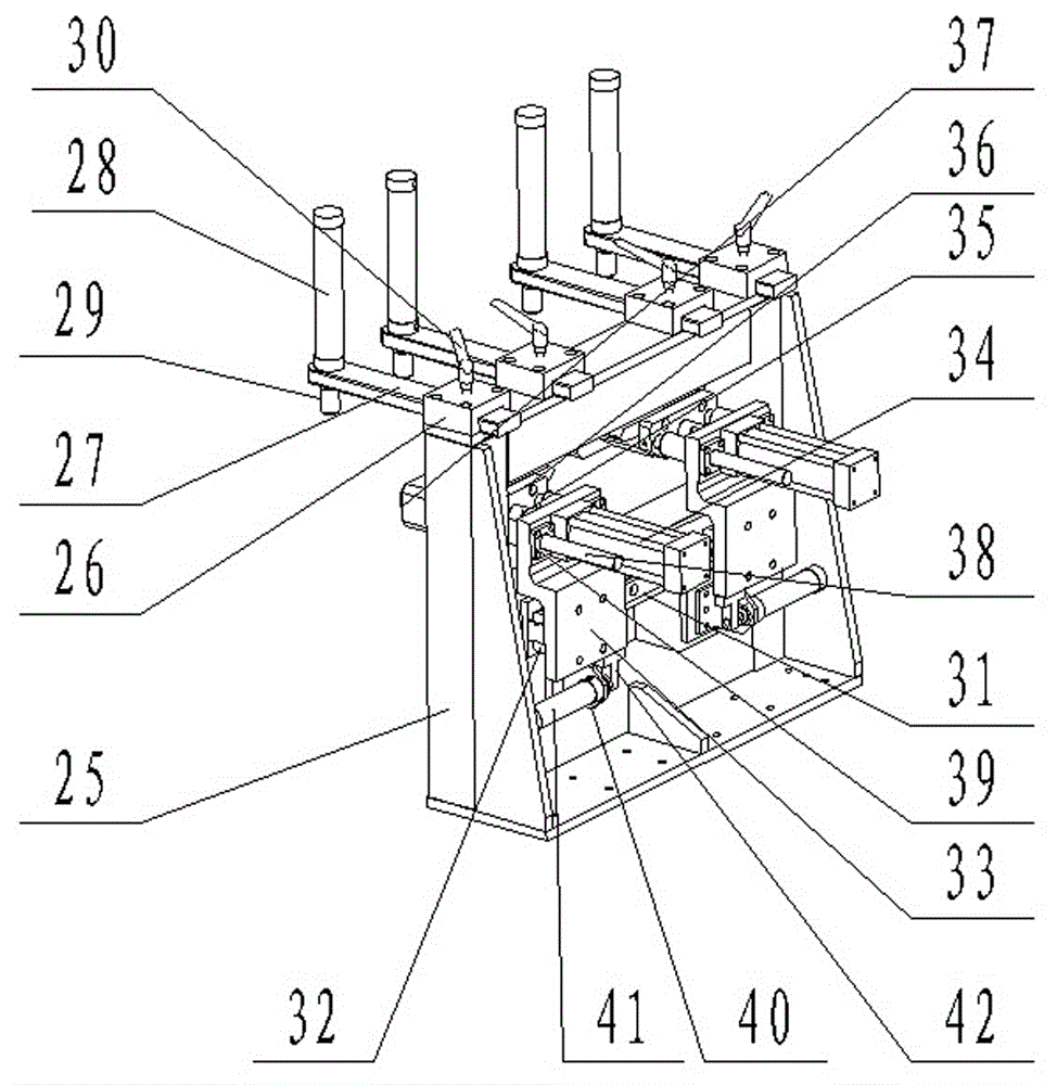 Swing head type automatic sawing processing equipment and processing method thereof