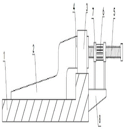 Tin bath tin liquor rack of total oxygen float glass forming production line