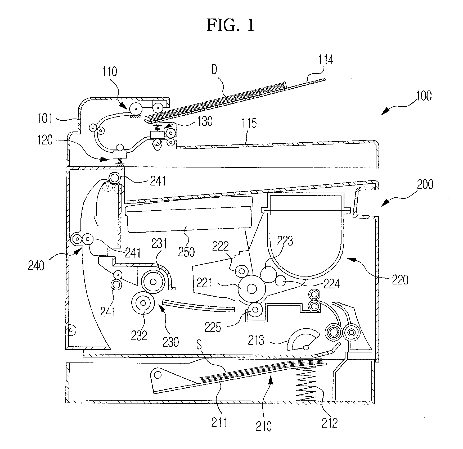 Image reading device and image forming apparatus having the same