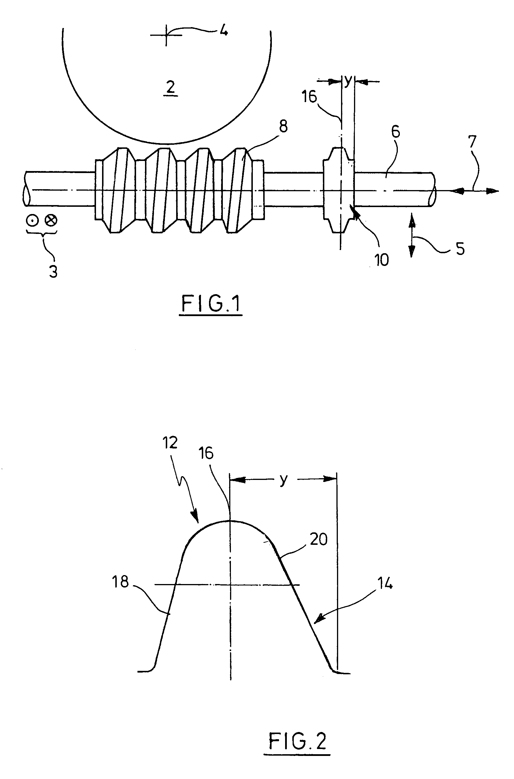 Method, device, and tool for chamfering the front-end edges of the inter-teeth grooves of a gear