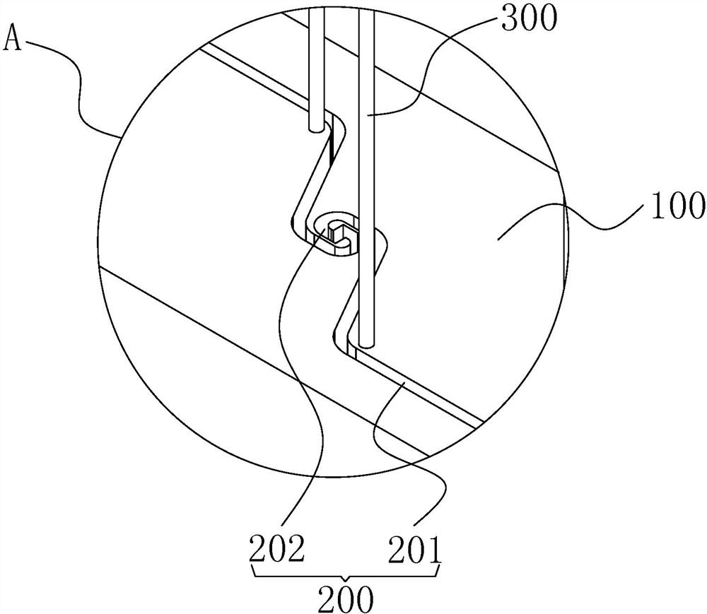 Positioning mechanism for steel sheet pile deep foundation pit support and mounting device of positioning mechanism