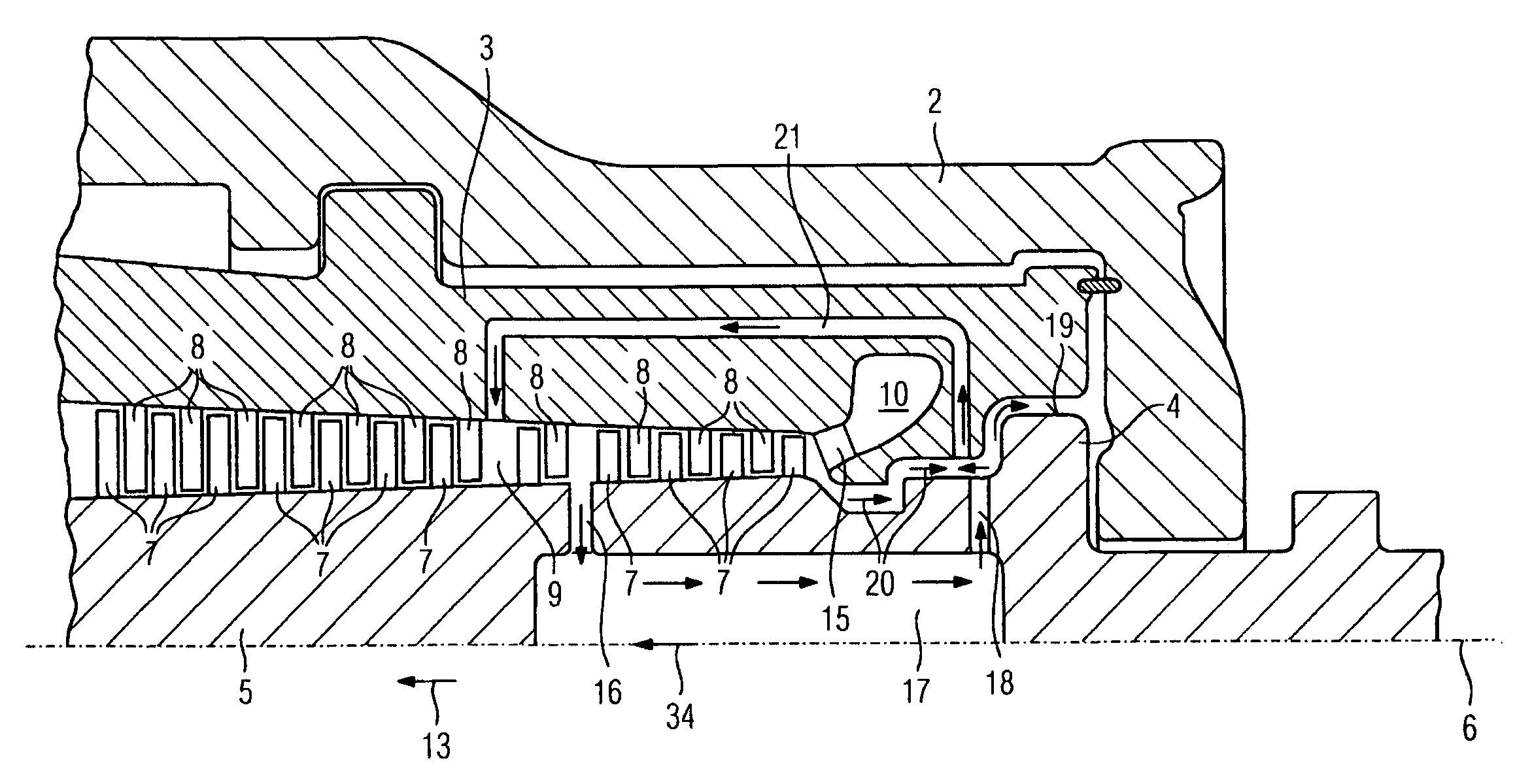 Steam turbine