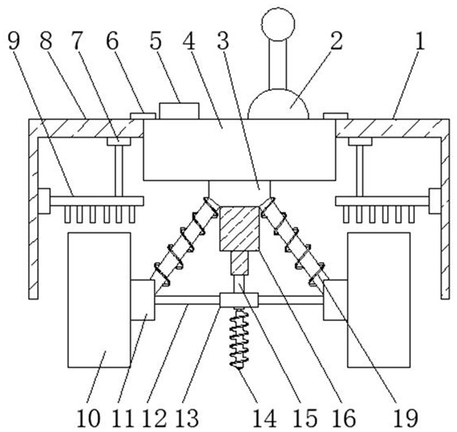 Agricultural drilling and soil lifting device