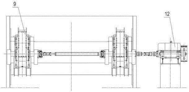 The linear vibrator is set on the relaxation screen at the feeding end