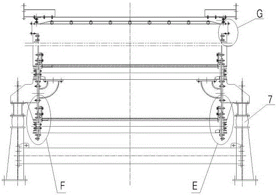 The linear vibrator is set on the relaxation screen at the feeding end