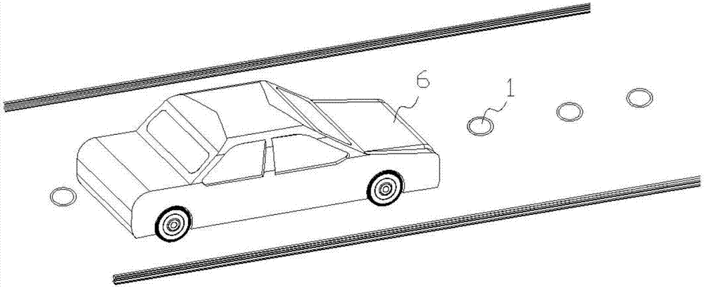 Mobile wireless charging system matched with intelligent electromobile