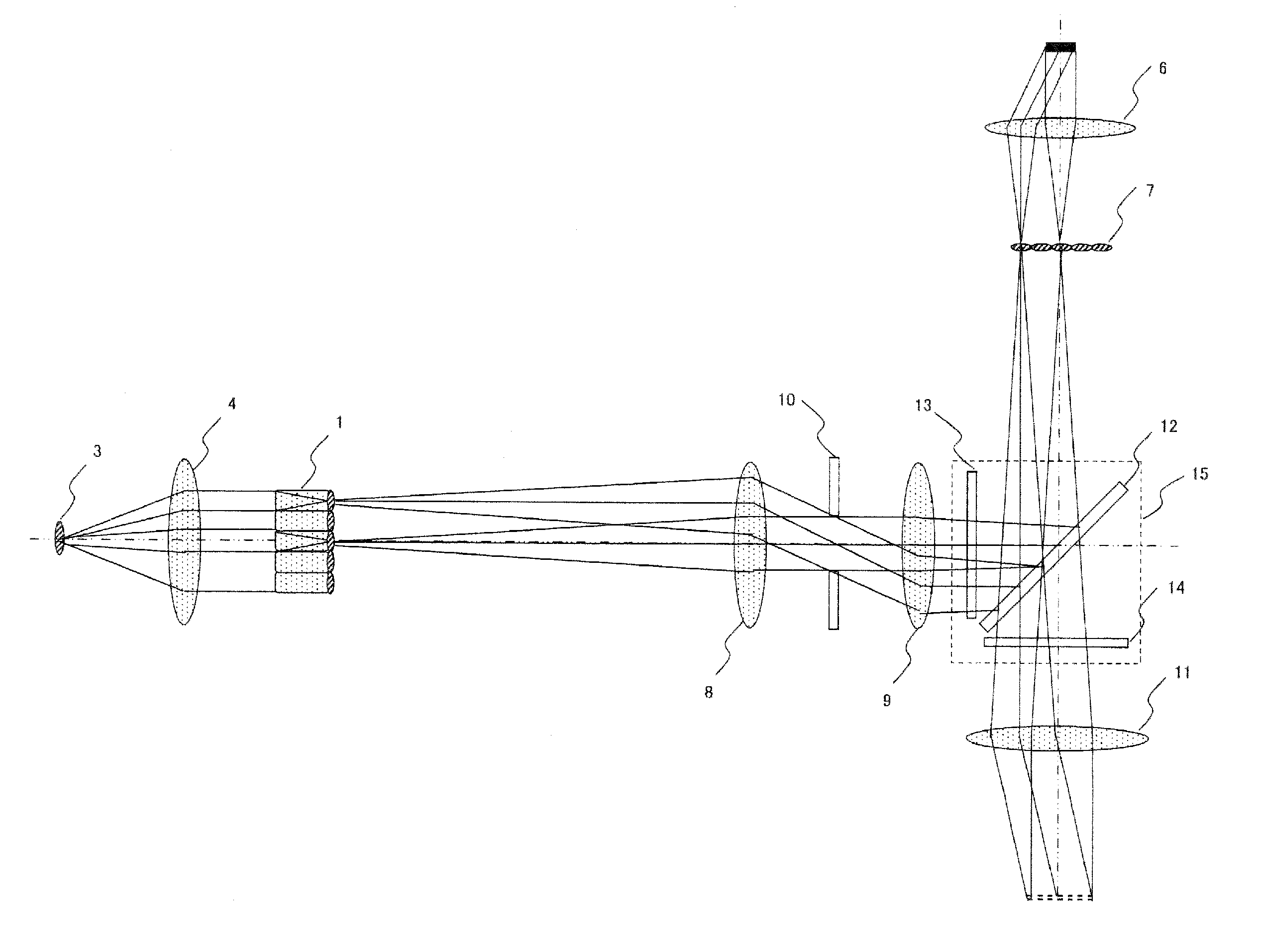 Microscope illumination device