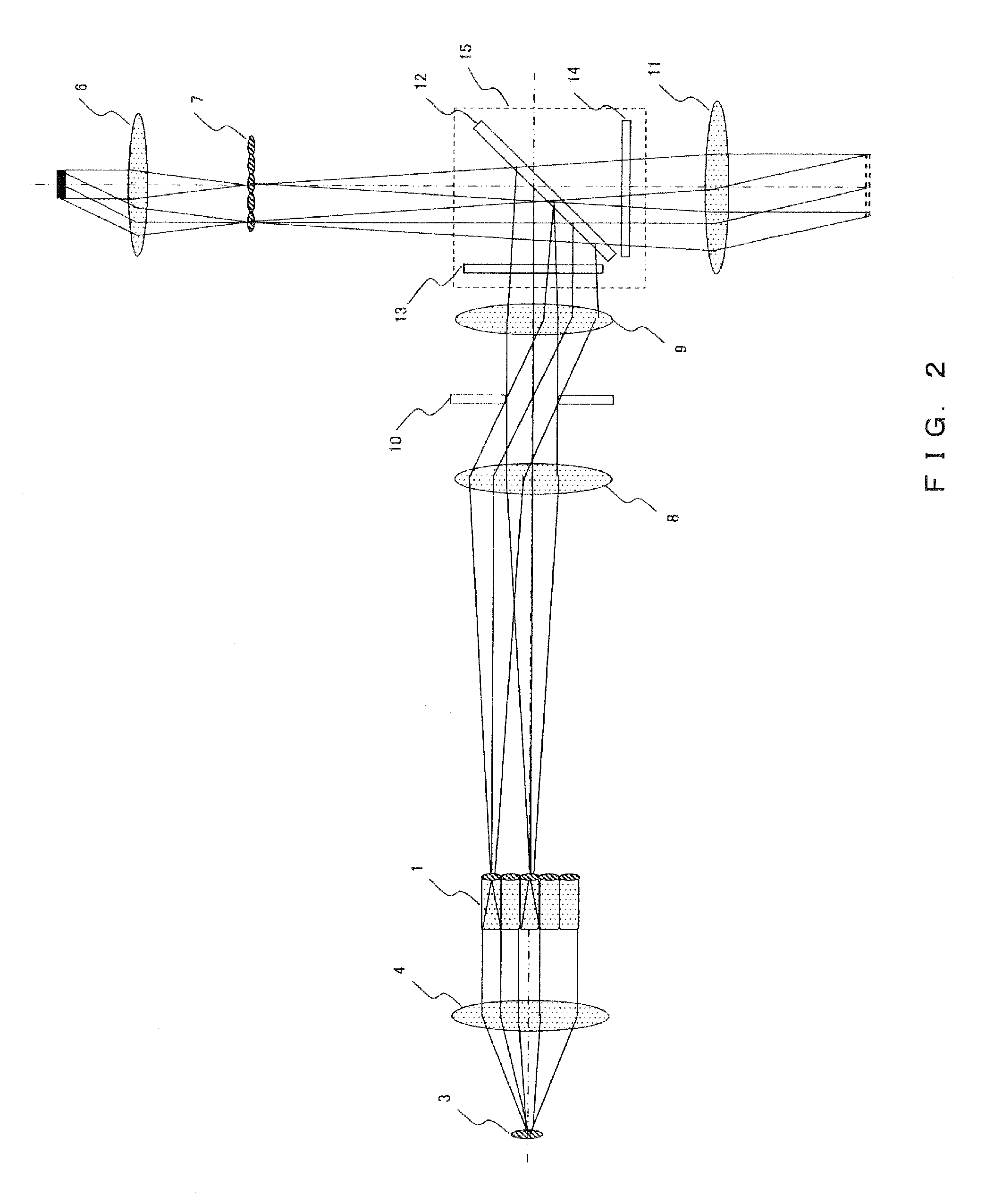 Microscope illumination device