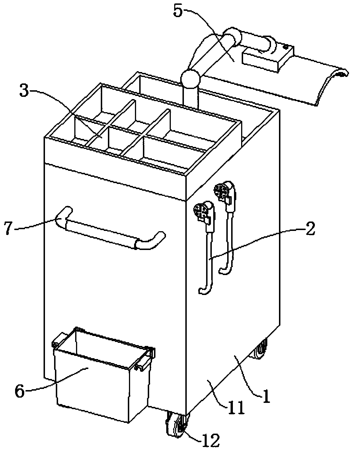 Surgical operation wound nursing apparatus