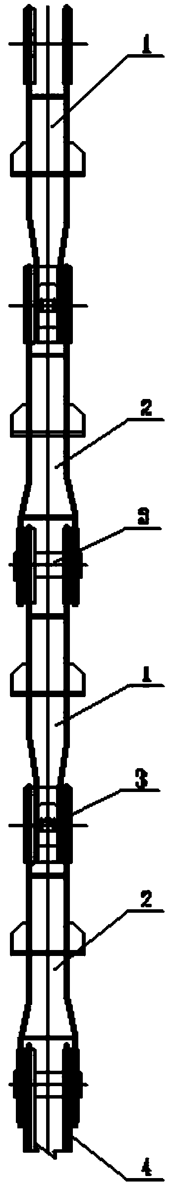 Method and structure for improving pull rod of gate or trash rack